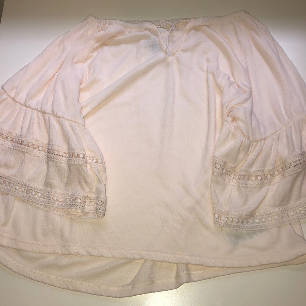 Old Navy blouse off the shoulder or not